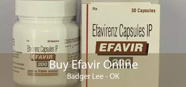 Buy Efavir Online Badger Lee - OK