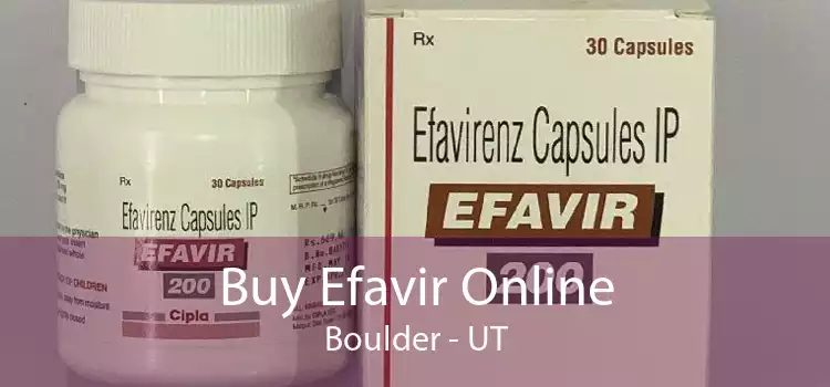 Buy Efavir Online Boulder - UT
