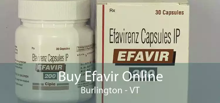 Buy Efavir Online Burlington - VT