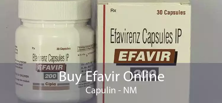 Buy Efavir Online Capulin - NM