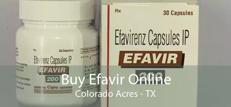 Buy Efavir Online Colorado Acres - TX