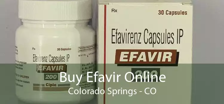 Buy Efavir Online Colorado Springs - CO