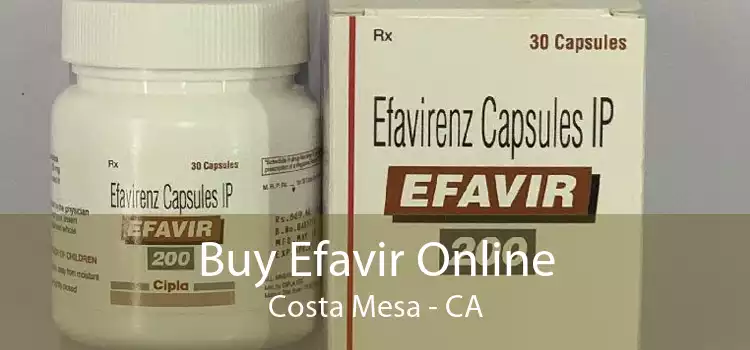 Buy Efavir Online Costa Mesa - CA