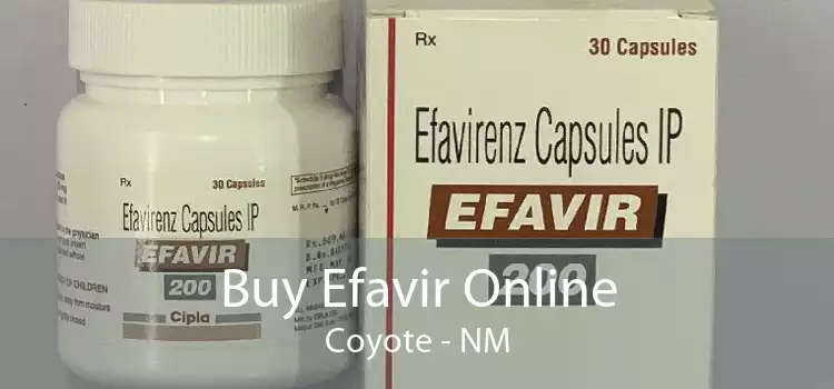 Buy Efavir Online Coyote - NM
